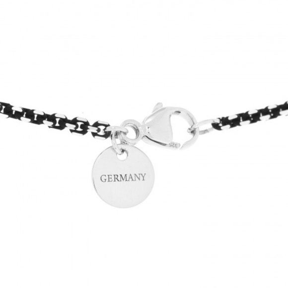 Tiffany & Co. Black Enamel Coated 30” “Sparkle” Chain Necklace - Picture 4 of 9